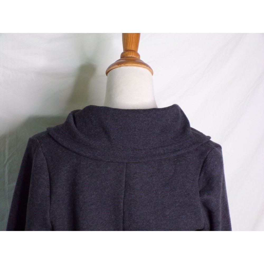 ZELLA Wrap Sweatshirt Jacket Gray Large NEW - Picture 9 of 9